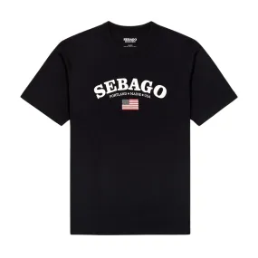 T-shirt Uomo Sebago Wiscasset Blu