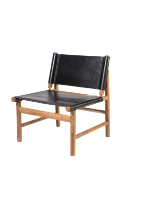 The Felix Leather Occasional Chair - Black PRE ORDER