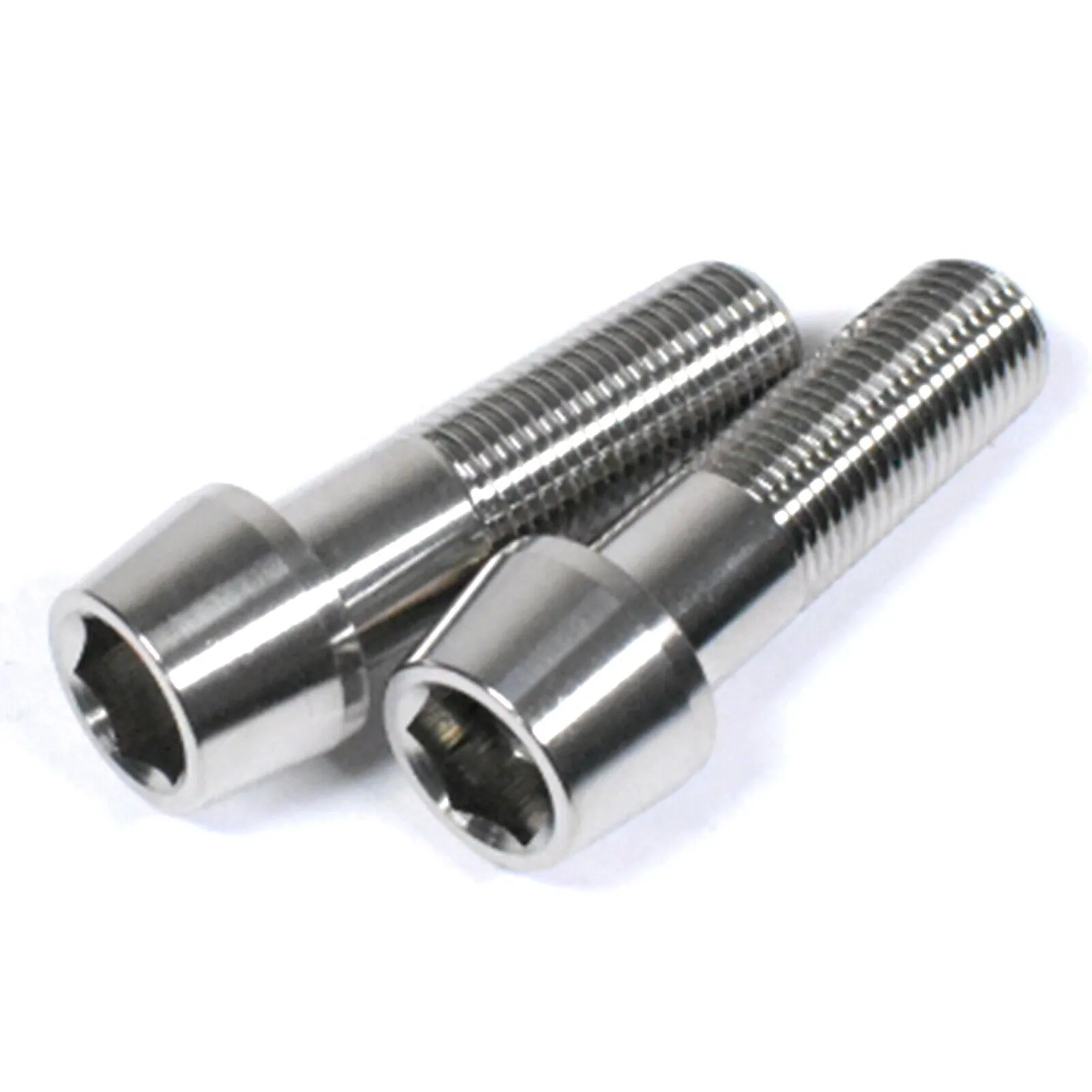 Titanium Swingarm Hub Axle Pinch Bolts - Various Ducati Models - M12x1.25x40