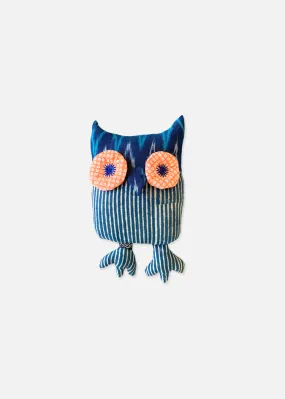 Upcycled Fabric Owl Toy