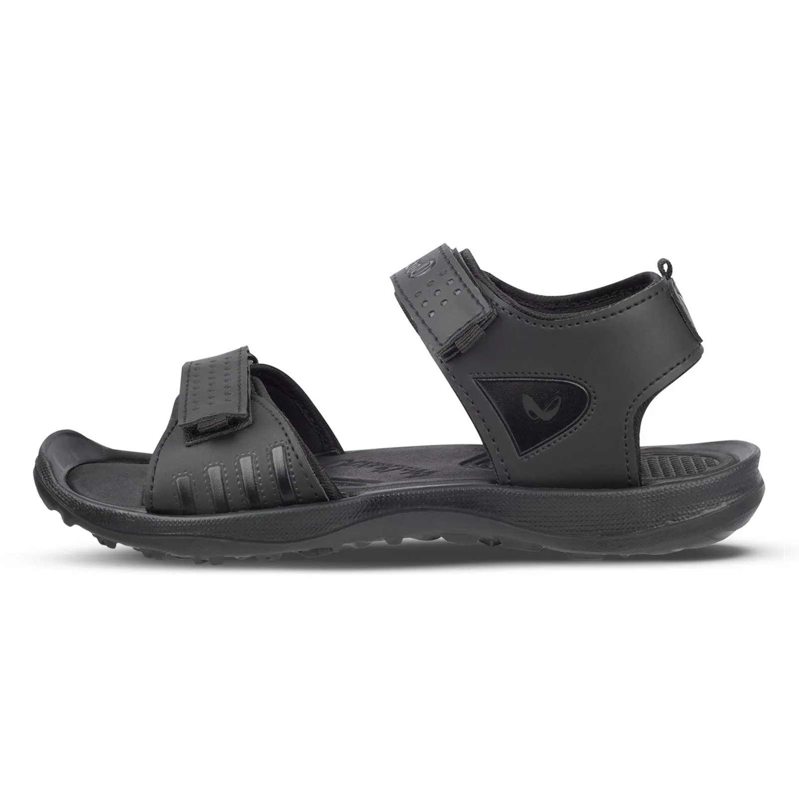 Walkaroo Boys Strappy Floater Sandals  -WC4301 Black