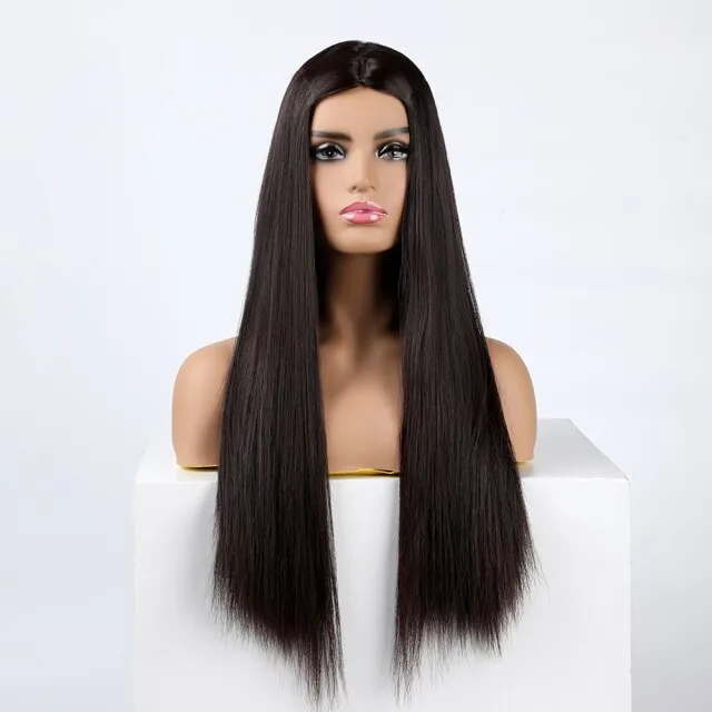 Wig Queen Wiebke (Dark brown)