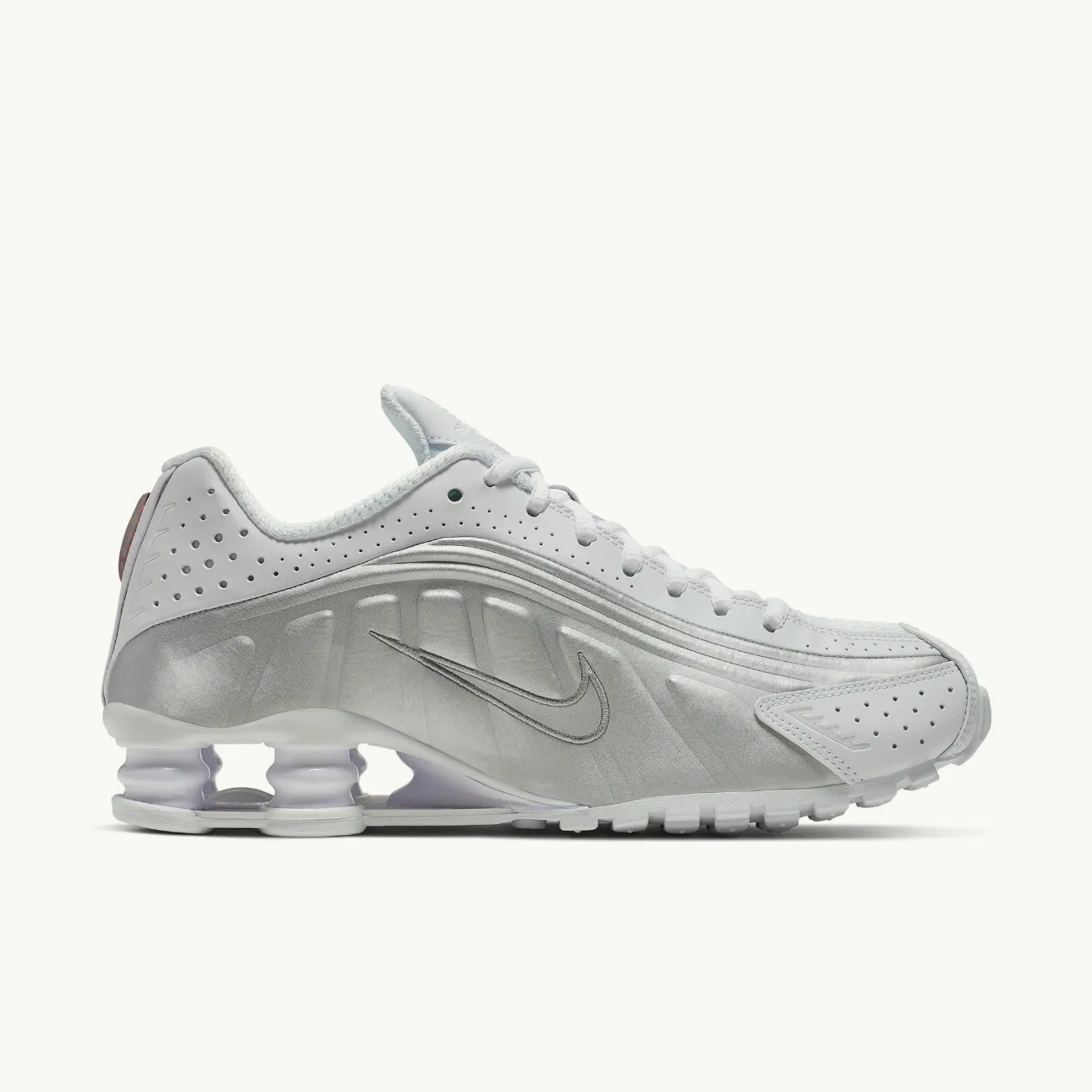 Women's Shox R4 - 'Metallic White'