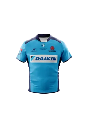 Xblades Toddler NSW Waratahs Replica Home Jersey 20 <BR> WAR-RHJ-L20-J SKY NAVY